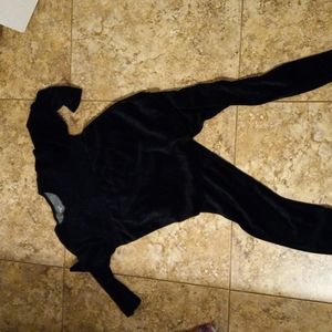 Bee&Dee velvet black pajama set